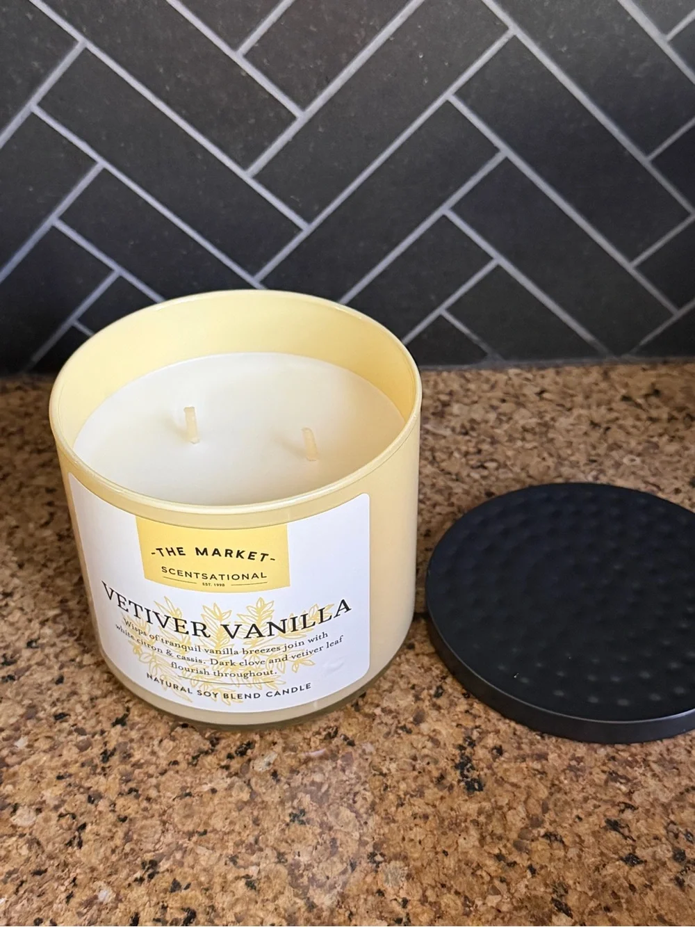 Scentsational Vetiver Vanilla 2-Wick Candle